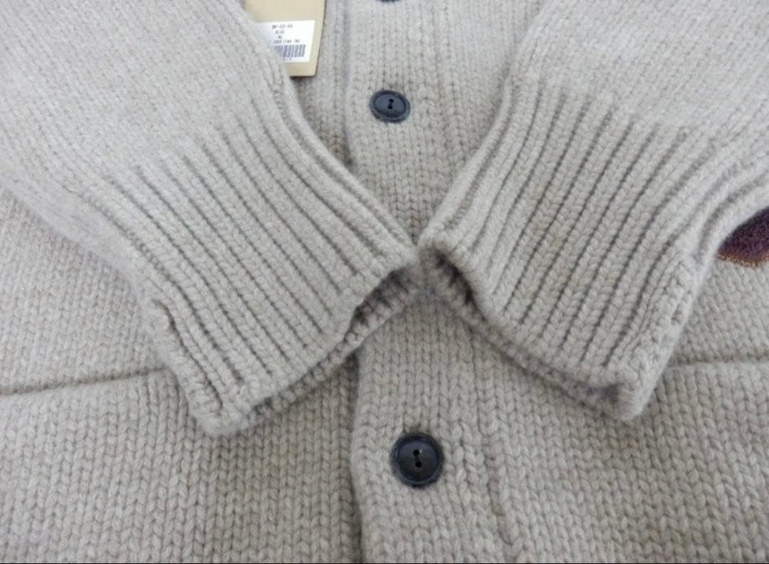 ベラフォンテ Belafonte ベージュ カーディガンXL