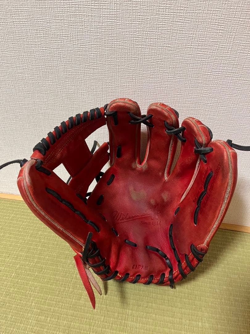 美品　Wilson HWW87H 硬式内野用 87型 ウィルソンスタッフ本日限定