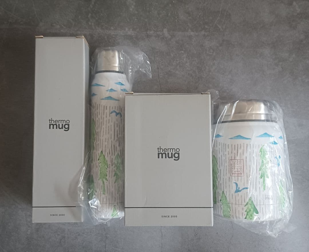 未使用　ミナペルホネン　タンブラー/コンテナ