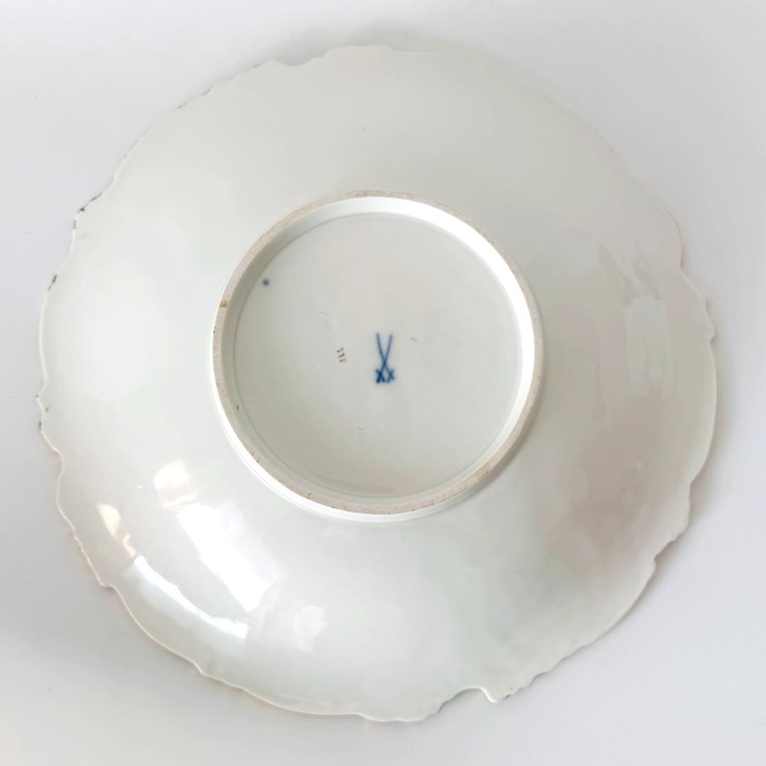 ★マイセン★1級品 プレート ゴールドグランツ バラ 28cm　プレート