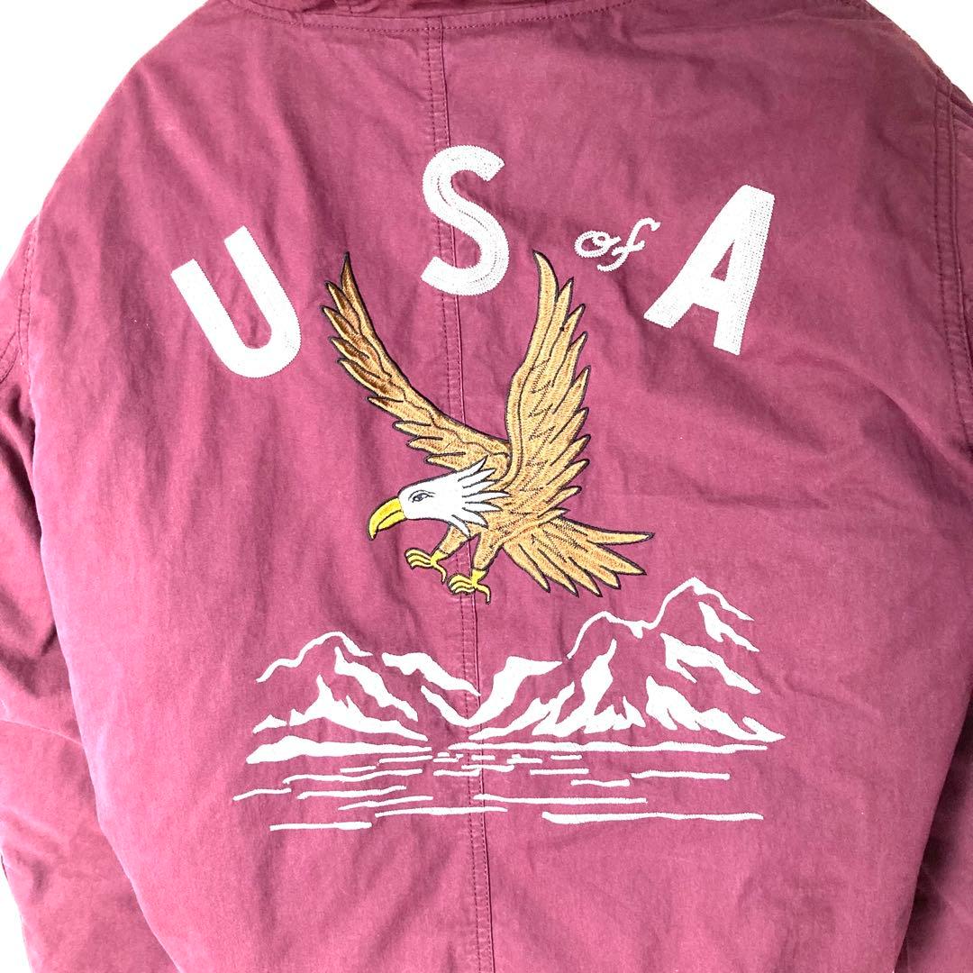 GAP ギャップ USA 刺繍 MA-1 フライトジャケット