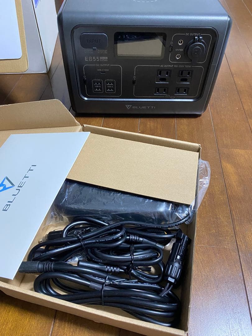 BLUETTI EB55 ポータブル電源 難あり
