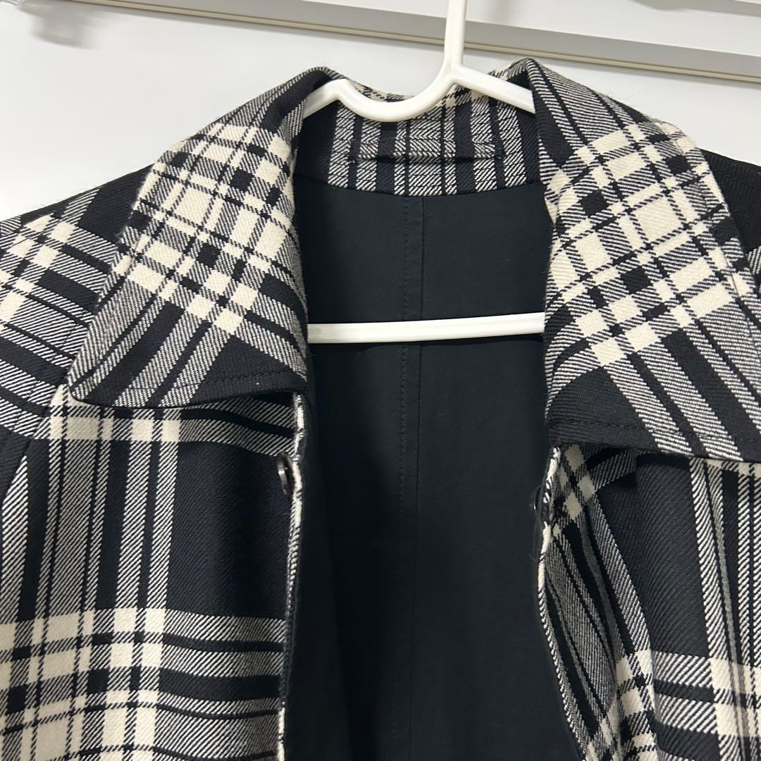 BURBERRY リバーシブル ウール カシミヤ コート