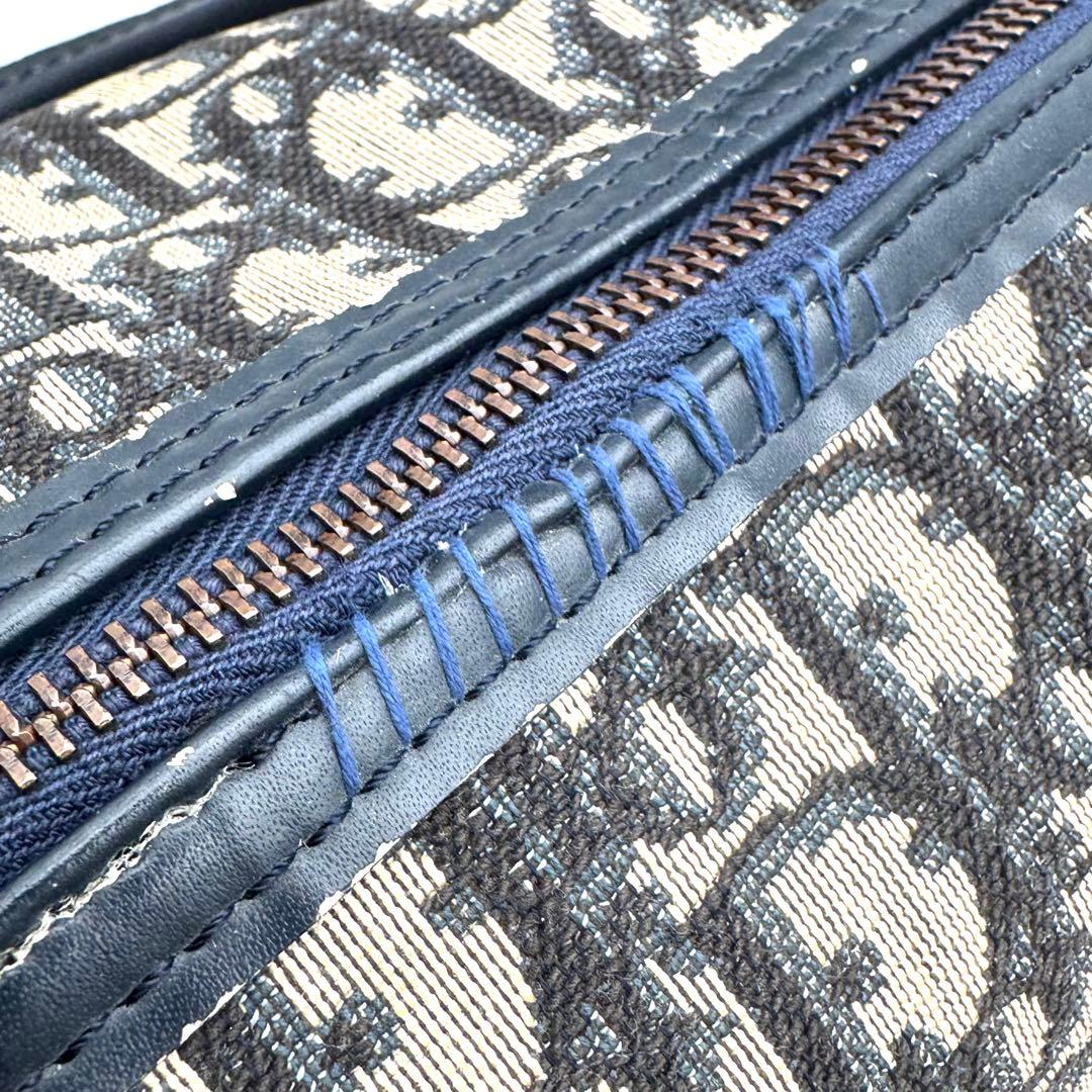 Christian Dior ディオール　トロッター　ボストンバッグ　キャンバス