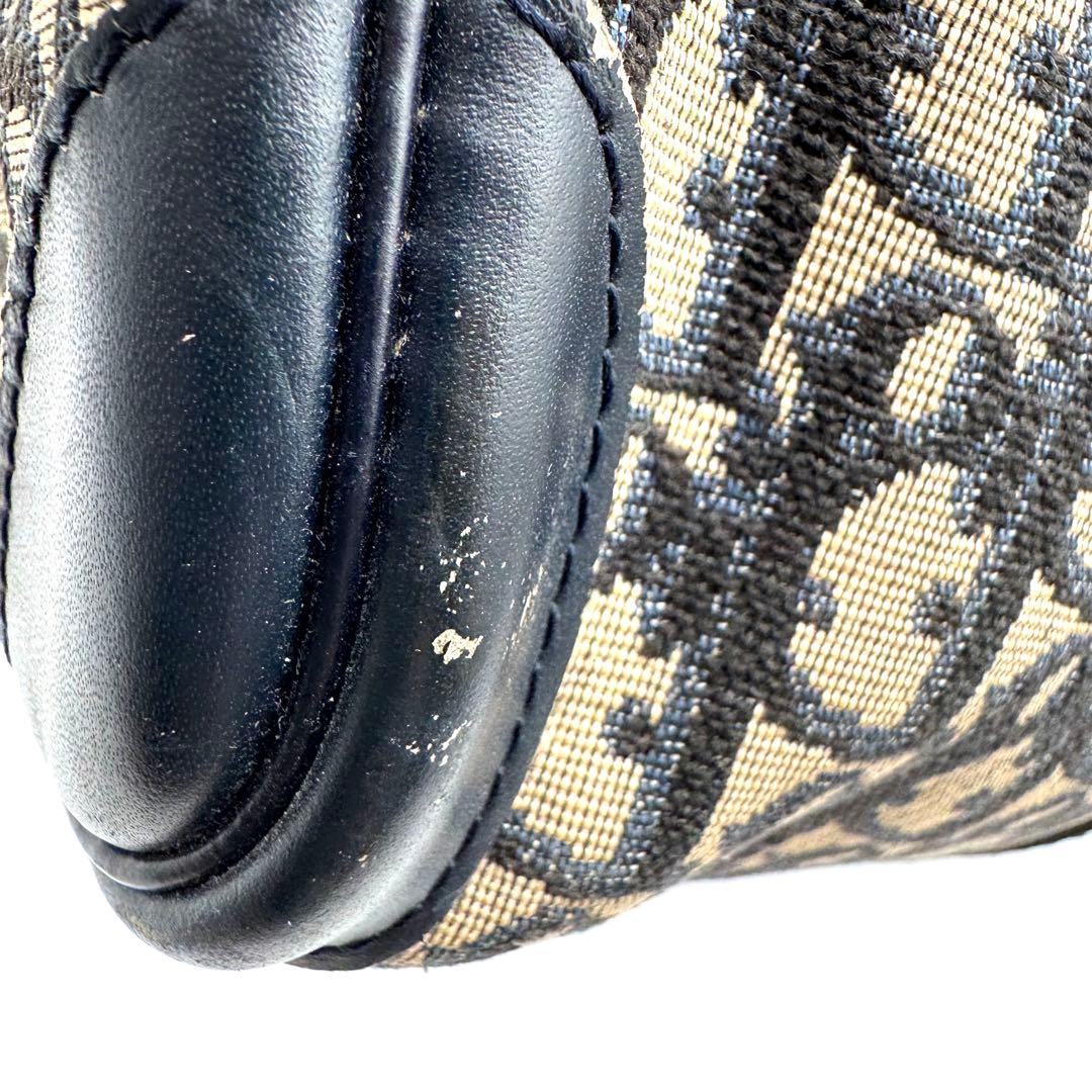 Christian Dior ディオール　トロッター　ボストンバッグ　キャンバス