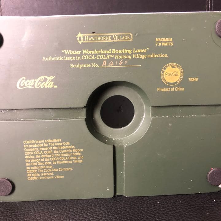 未使用/ビンテージ★コカ コーラ ホリデイ ビレッジ ボウリング レーン★