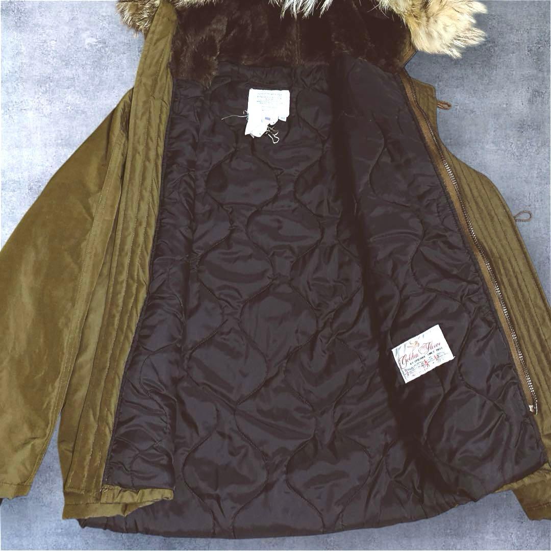 SPIEWAKゴールデンフリース N-2B N-3B USA製 38 カーキ