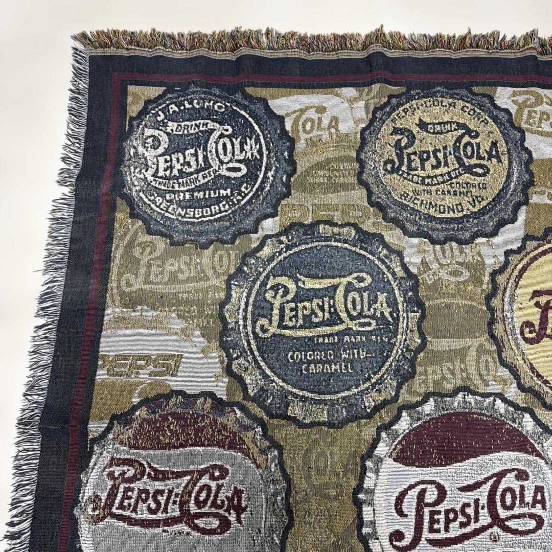 ペプシコーラ　pepsi マルチカバー　ソファカバー　ラグ　155x127