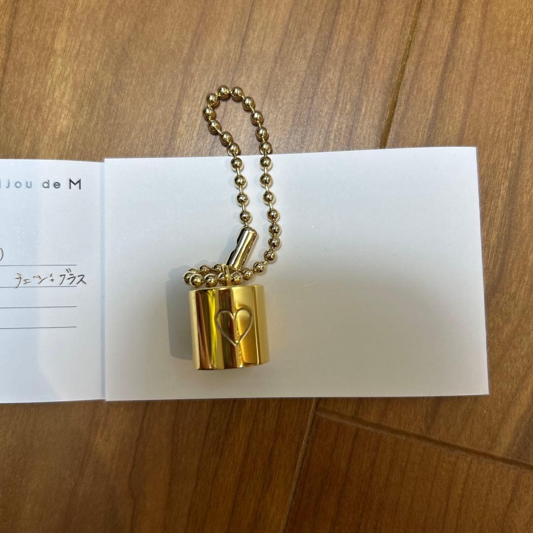 Bijou de mM ビジュードエム　リップクリームキャップ　　チャーム