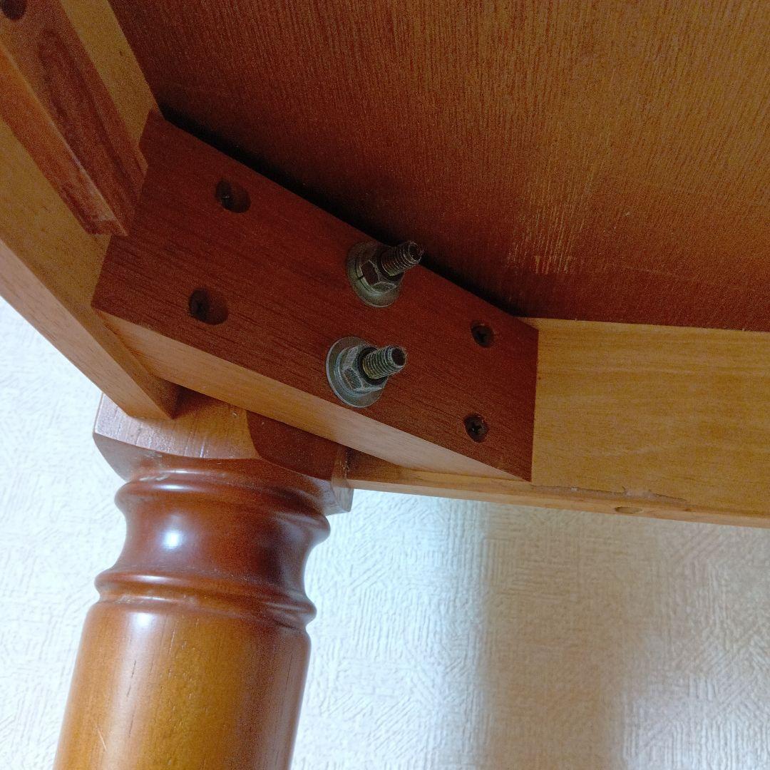 マルニ木工 地中海 片バタ式ダイニングテーブル 15万 伸長式