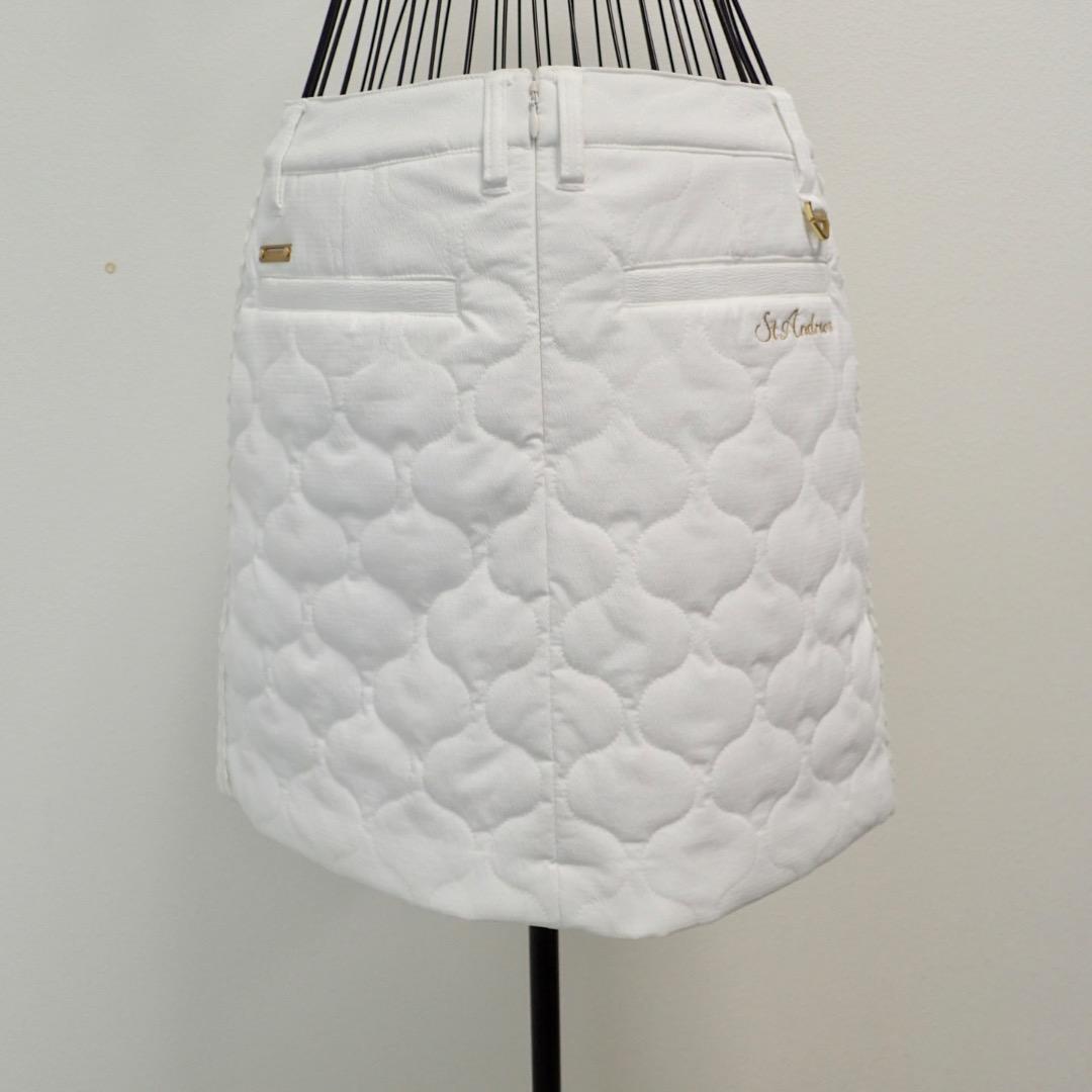 セントアンドリュース　防風ウェーブストレッチ中綿スカート　L　未使用