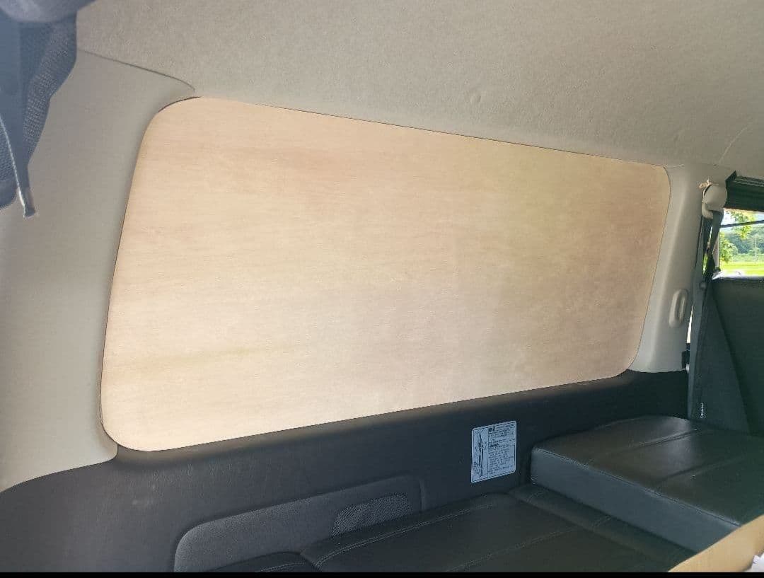 「15」ハイエース　窓埋めパネル　サンシェード　左右セット　安心の9mm合板