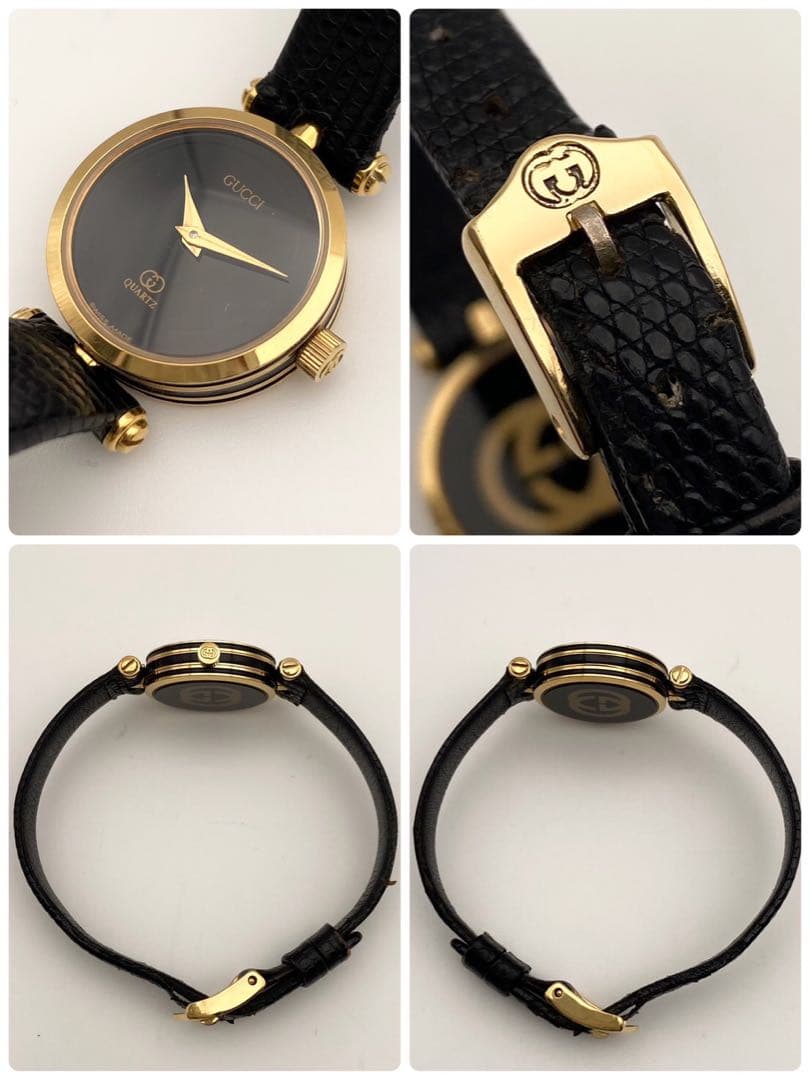 【稼動品】GUCCI 2040L クォーツ 腕時計 新品電池