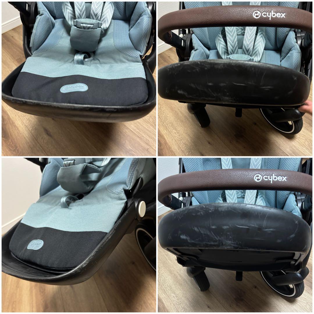 cybex サイベックス ガゼルS ベビーカー 2人乗り 中古