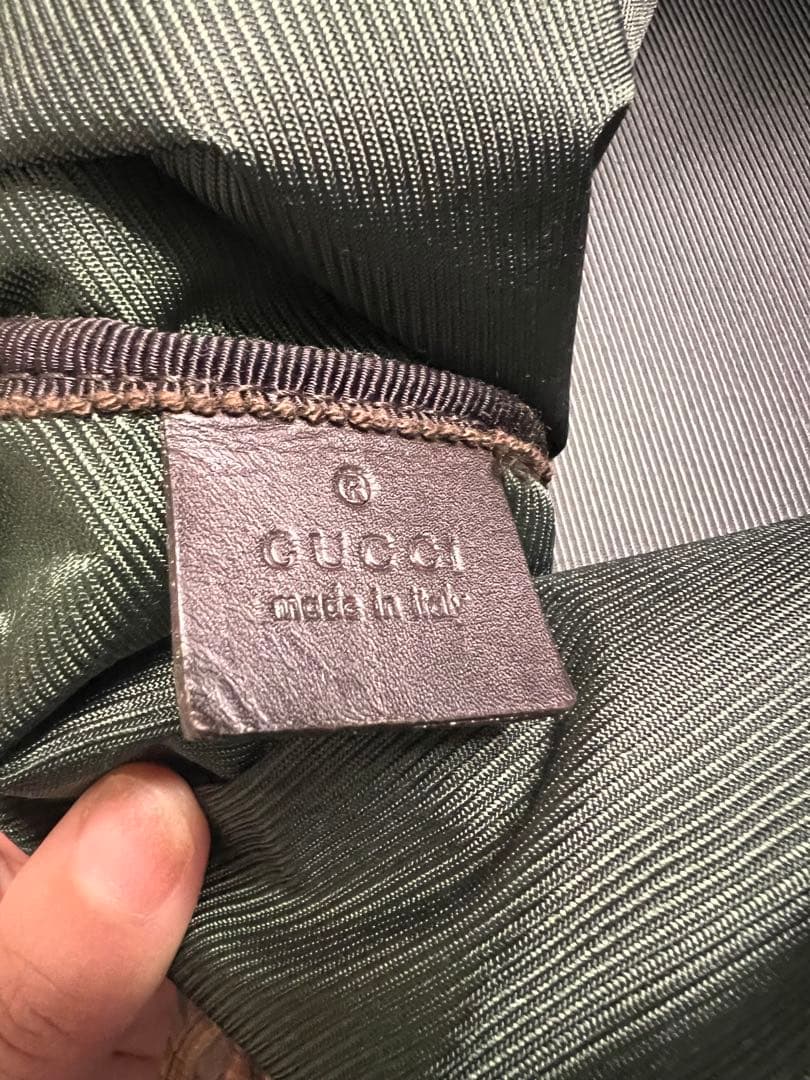 超希少／GUCCI　ペットキャリー　GG柄　キャンバス