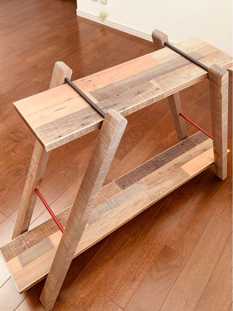 家具　インテリア　シェルフ　アンティーク ウッド　古木 キャンプ