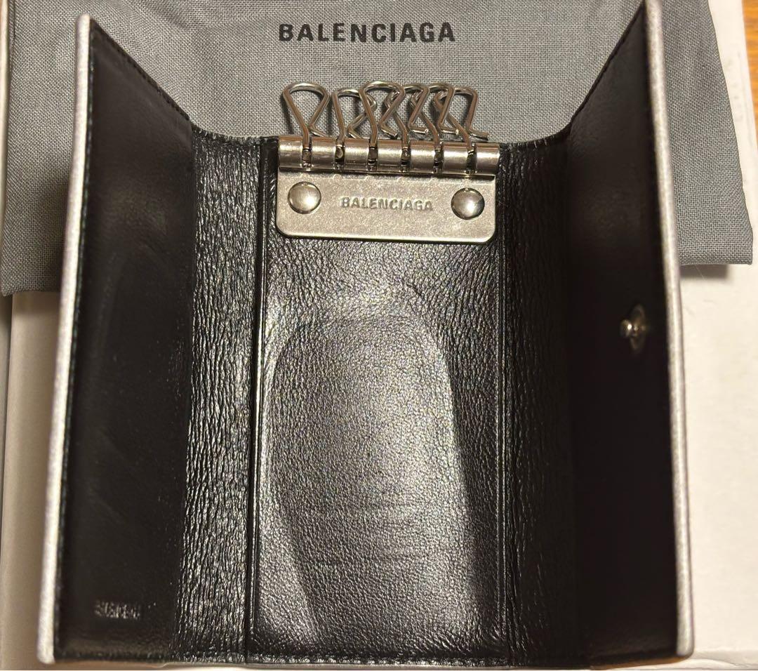 BALENCIAGA シルバー キーホルダー