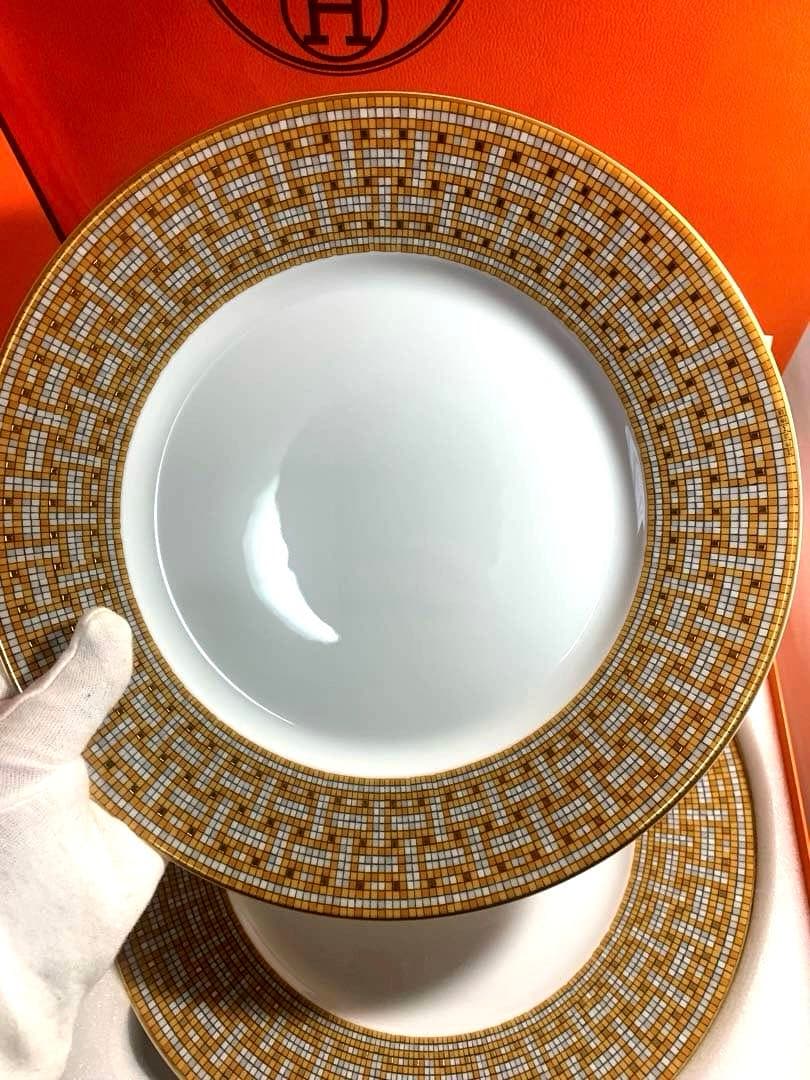 ✨HERMES モザイク24ゴールド•プレート ✨最終価格最安値✨Xmas特価✨