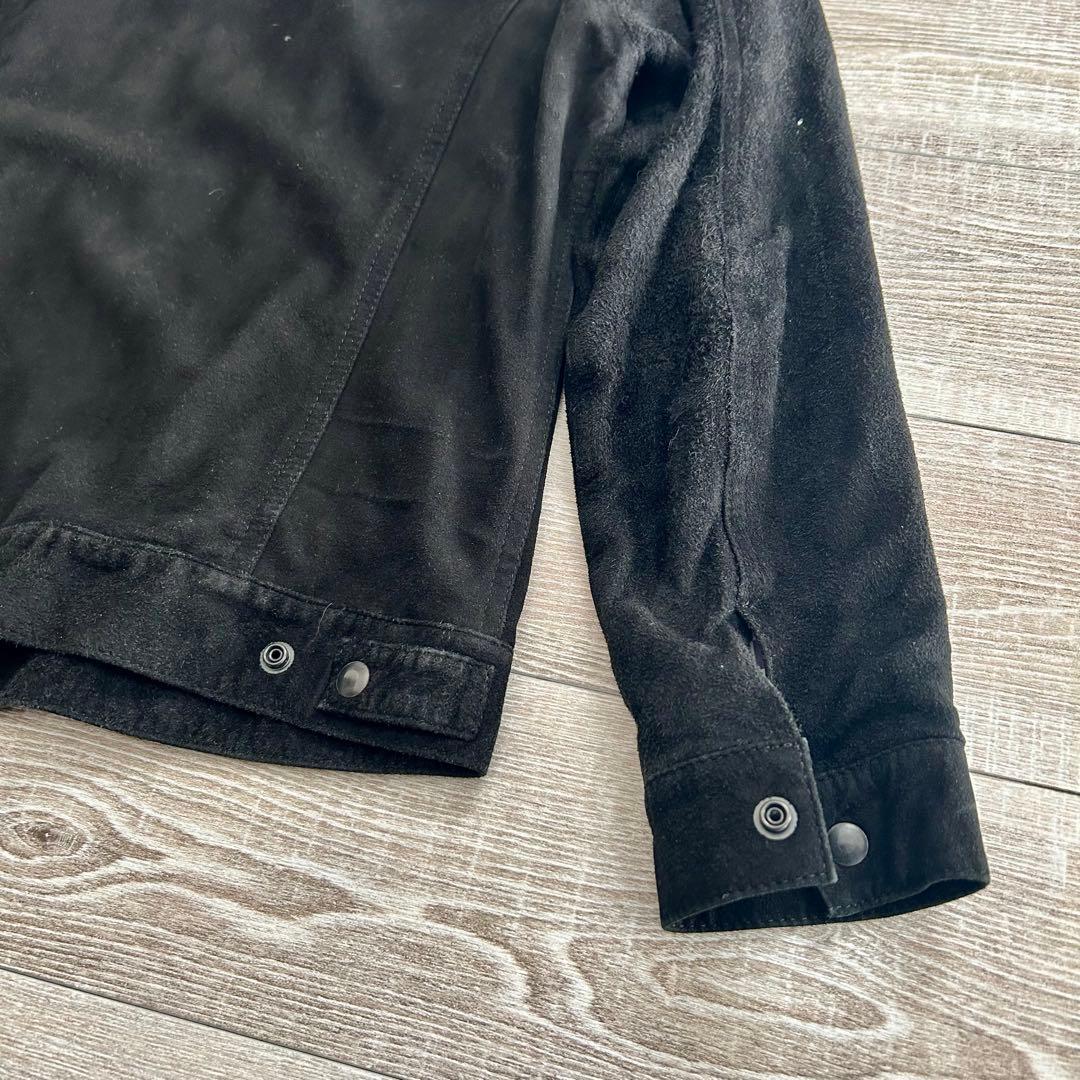 【M】VAINL ARCHIVEスウェードレザートラッカージャケット/smith