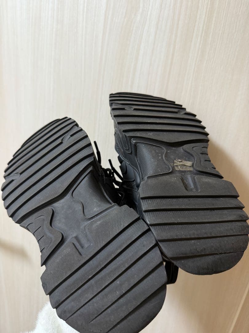 り⭐︎スティーブマデン ボリュームソールダブルレースアップスニーカー