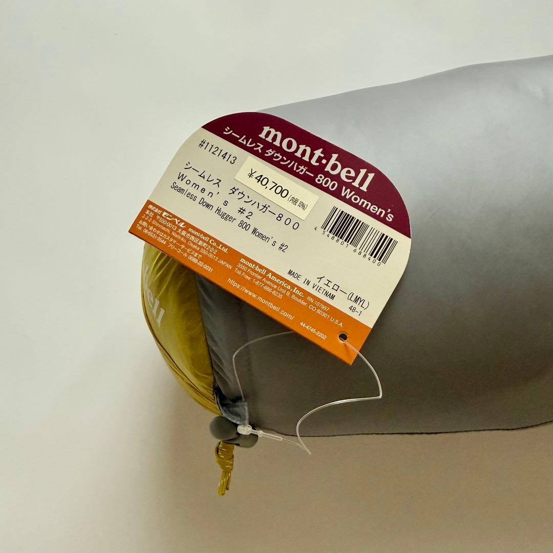 【未使用】mont-bell シームレスダウンハガー800 Women's #2