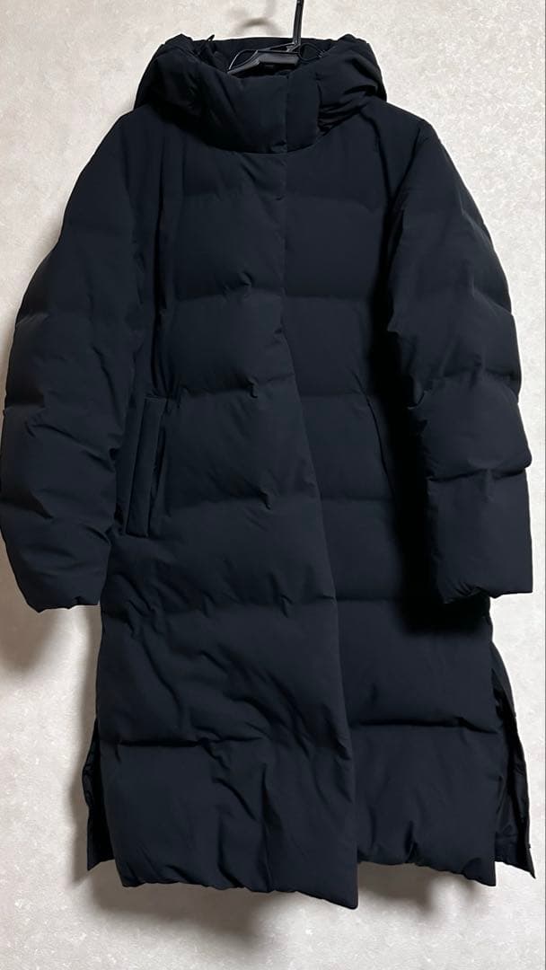 UNIQLO♪シームレスダウンロングコート♪ブラック♪美品