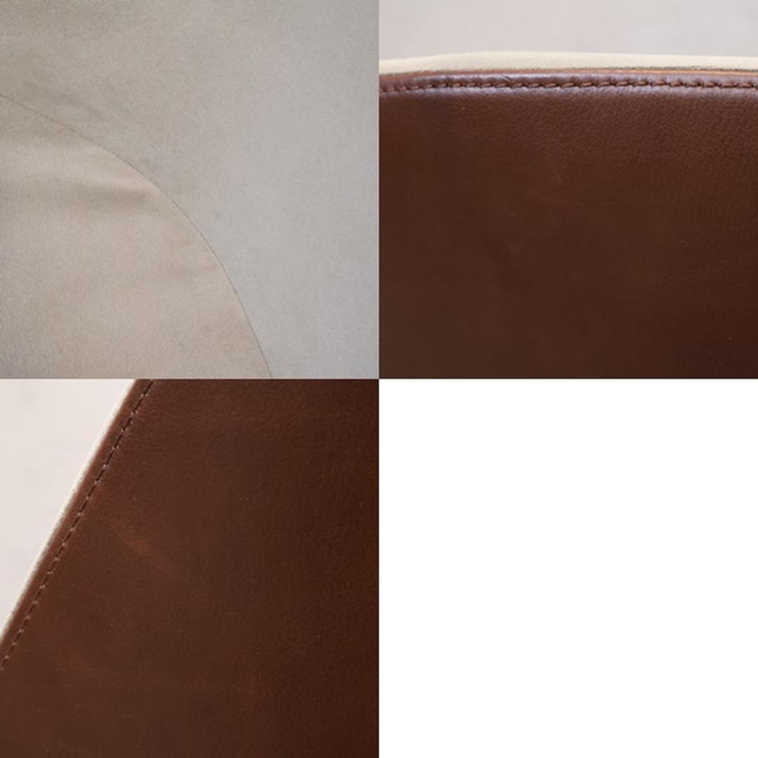 FLYMEe Noir フライミーノワール 本革 ラウンジチェア バイカラー