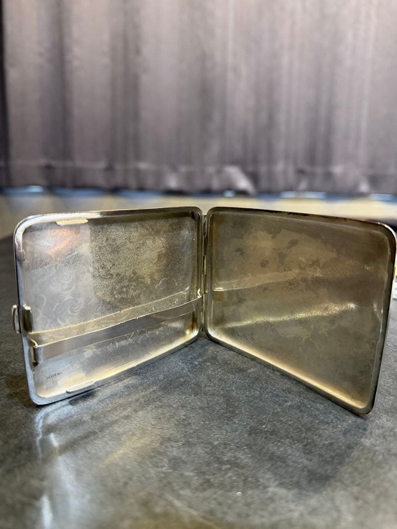 Silver 950 龍図 タバコケース／煙草入れ　109g