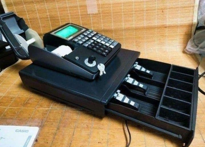 カシオレジスター　TE-300　フル設定無料　 送料無料人気機種　009926