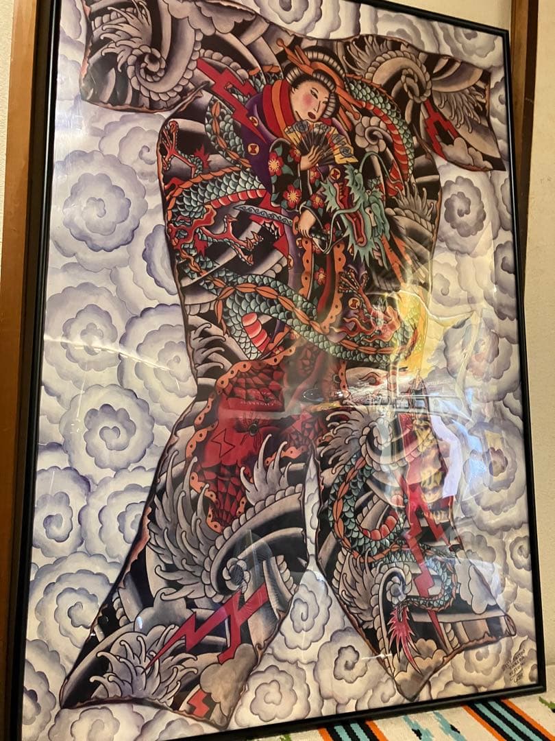 TATTOO タトゥー　ポスター　大判　刺青