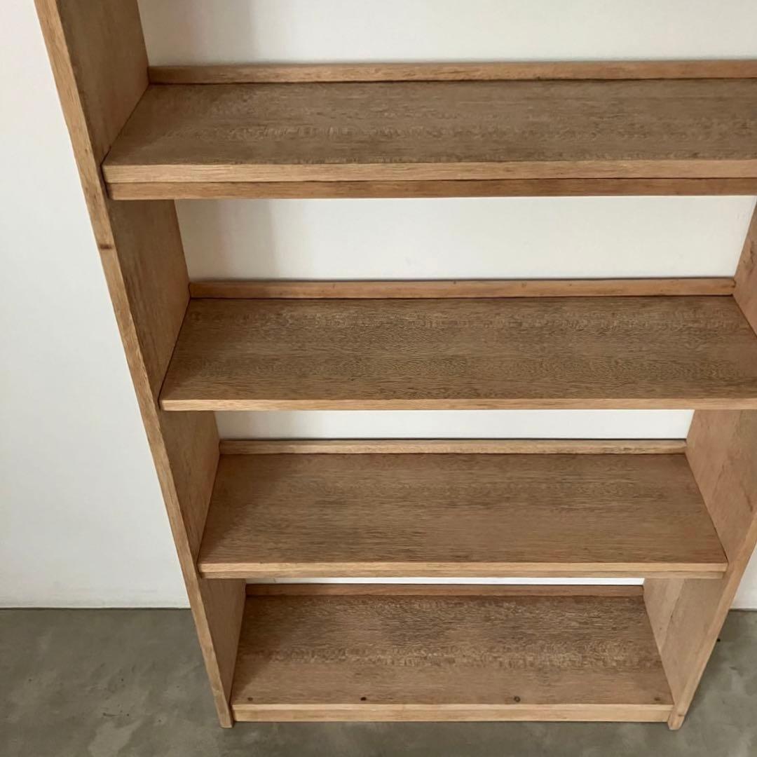 レトロ　アンティーク　古家具　古道具　剥離家具　ストリップド　本棚　シェルフ