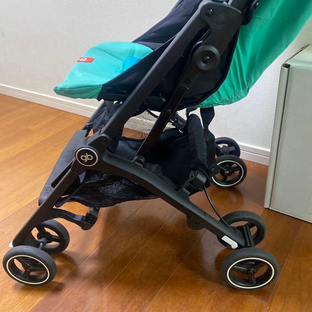 gb POCKIT+ ベビーカー ミントグリーン　ポキット　ポキットプラス