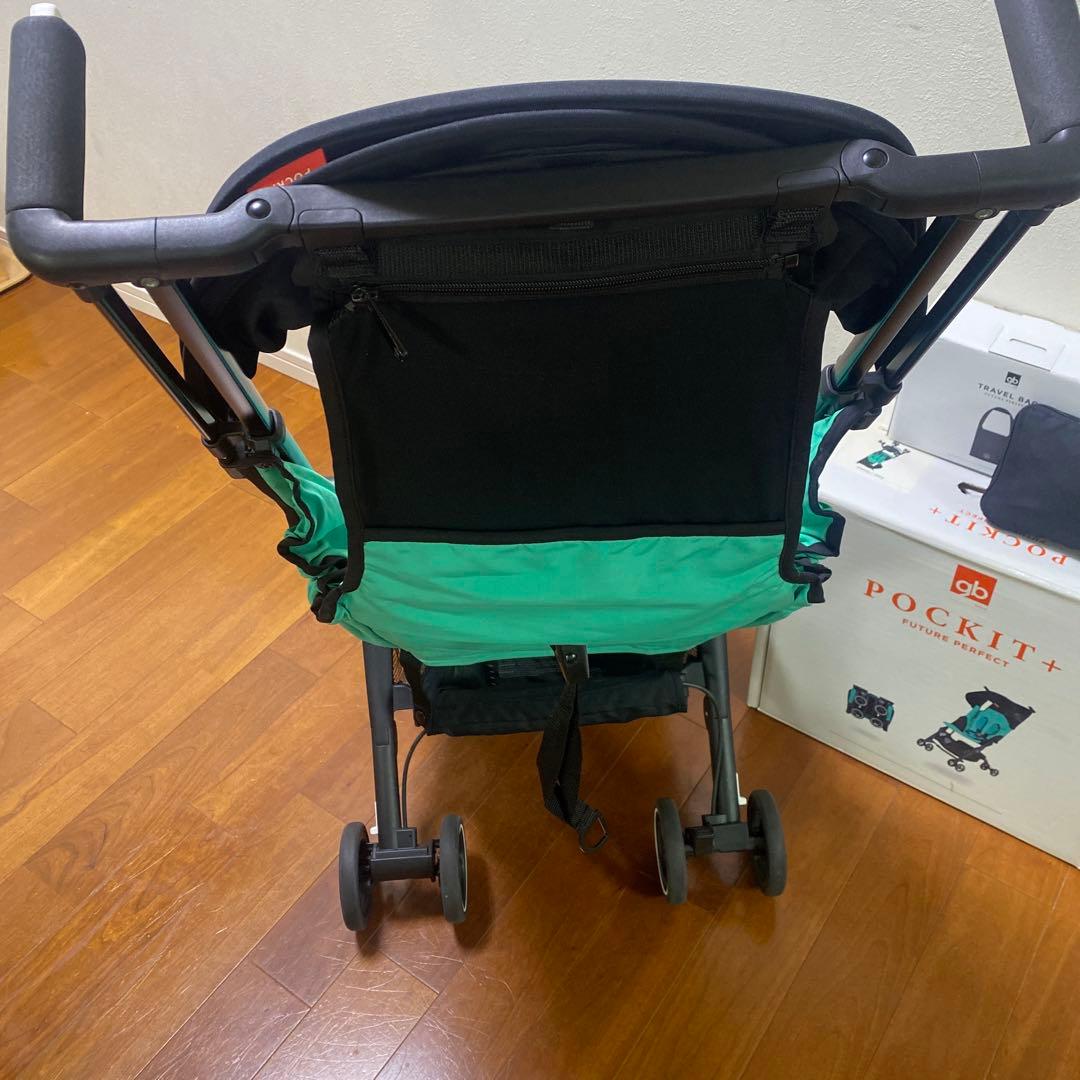 gb POCKIT+ ベビーカー ミントグリーン　ポキット　ポキットプラス