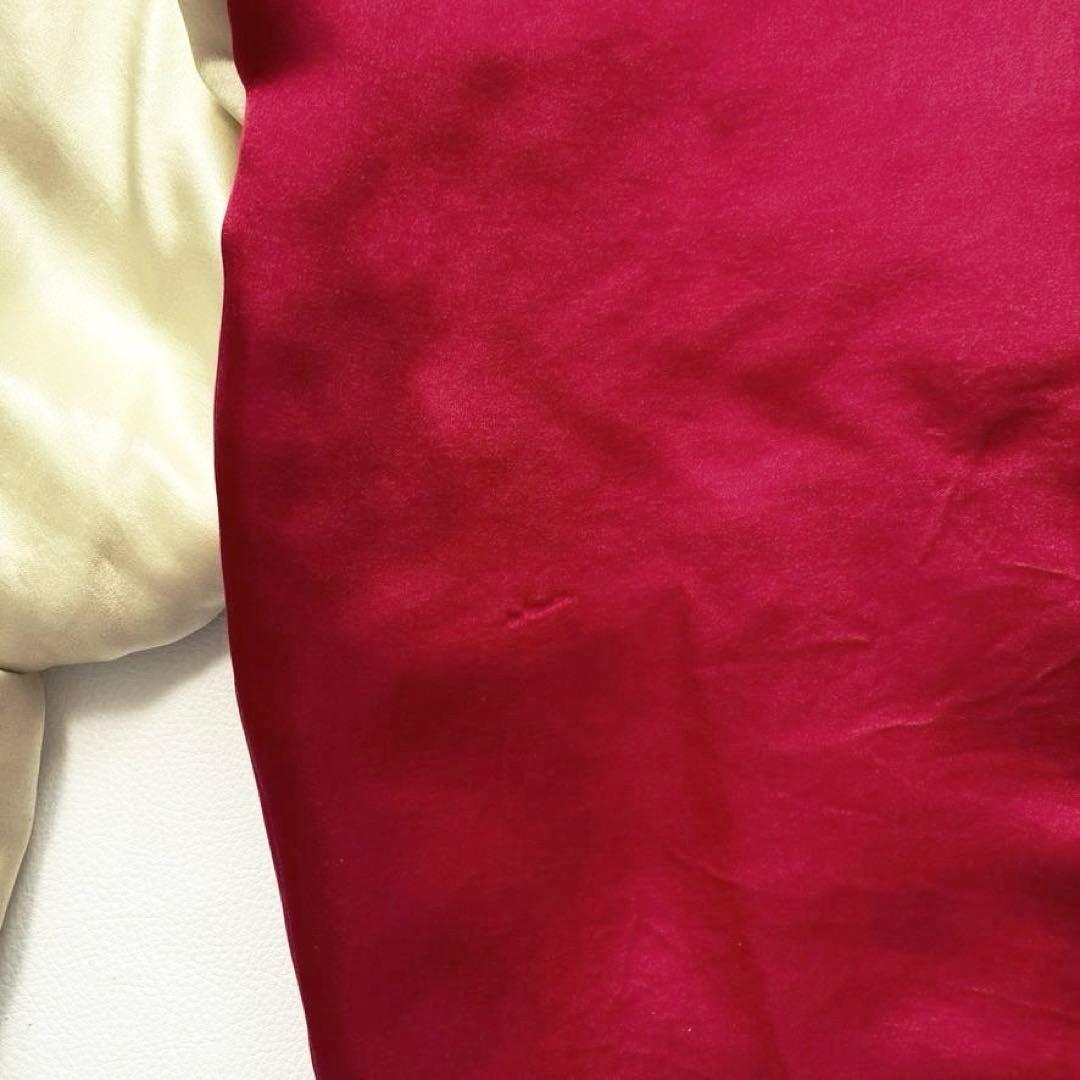 【Yasu】クロップドヘッズ 龍虎 富士山 刺繍 リバーシブル スカジャン