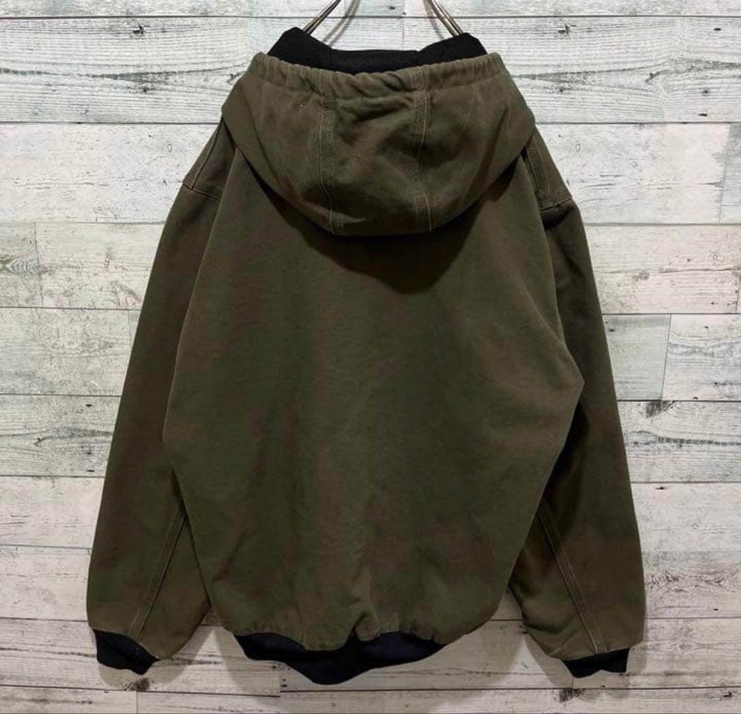 Carhartt オリーブグリーン フード付きジャケット