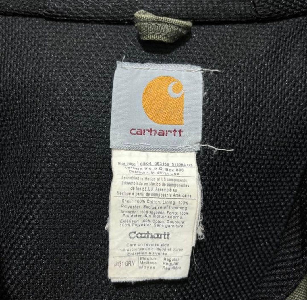 Carhartt オリーブグリーン フード付きジャケット