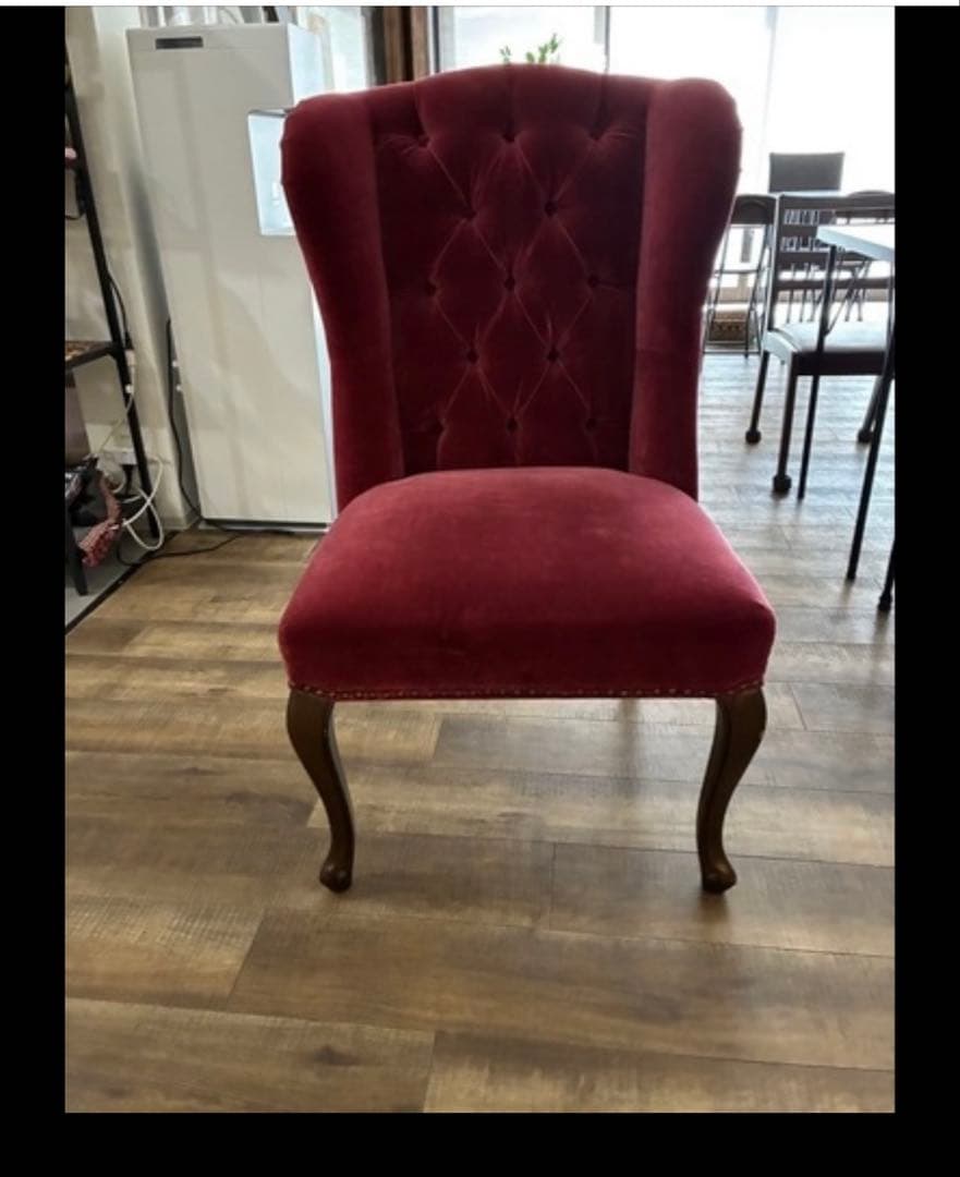 ヴィンセントのハイバックダイニングチェア、チェスターチェア