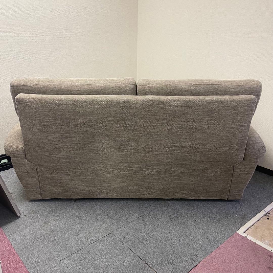 【ニトリ】3人掛けソファ ベージュ（布張り）