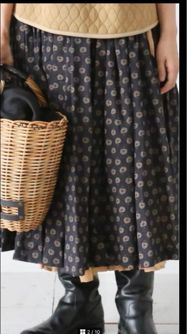 TOWAVASE ポーリンスカート