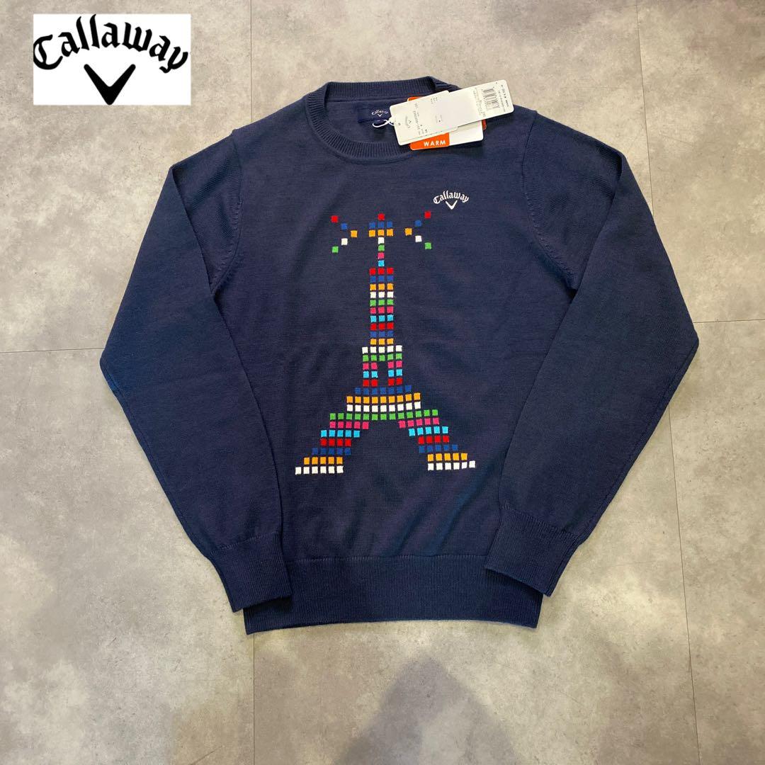 値下げ！！【callaway】未使用！タグ付き! デザインニット