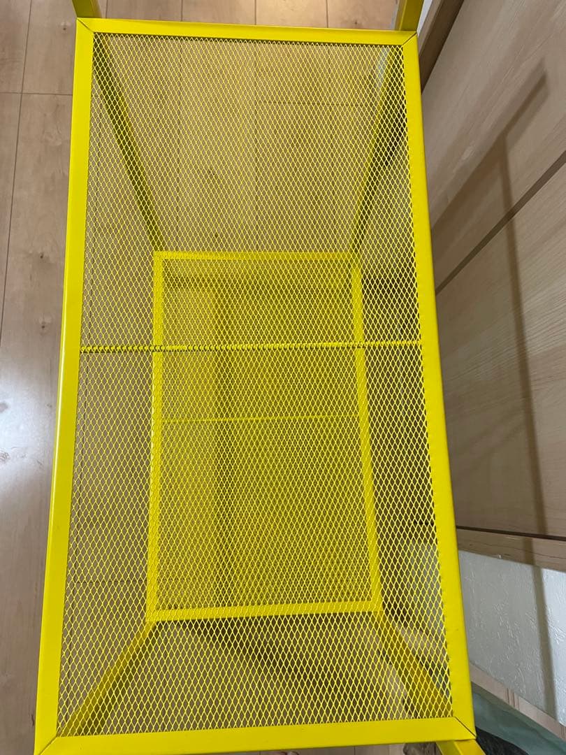 イ*リ様 IKEA LERBERG レールベリ シェルフユニット イエロー 廃盤