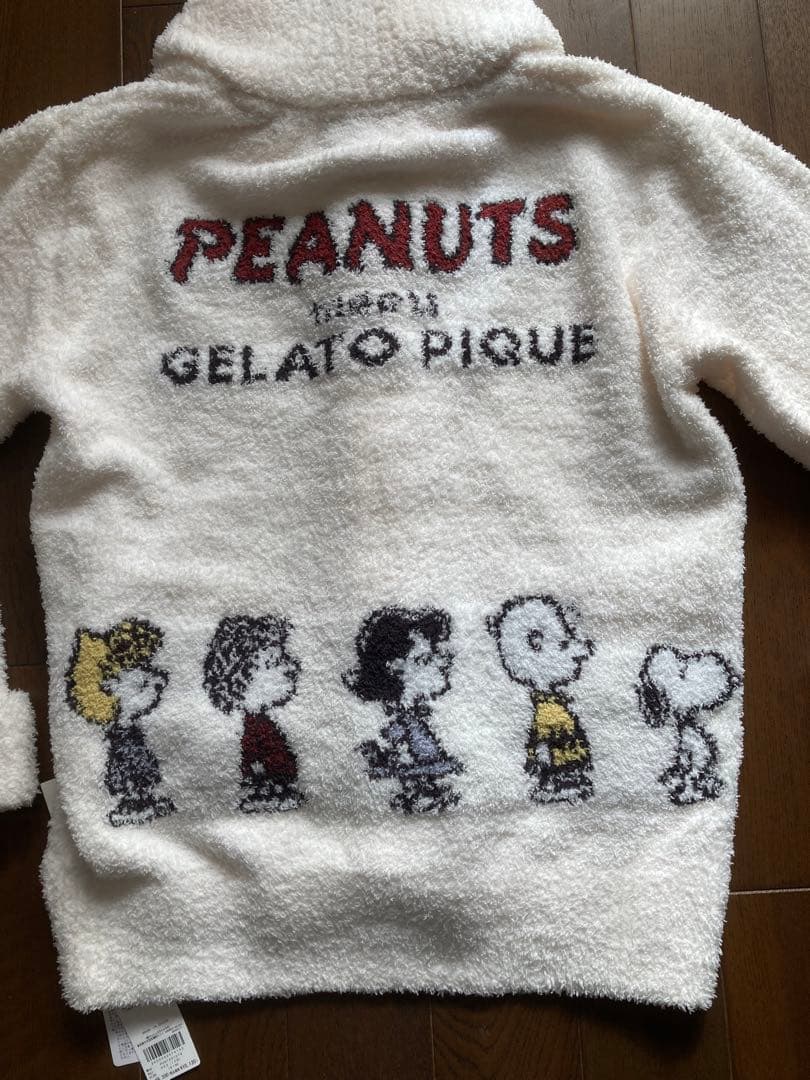 ジェラートピケ ジェラピケ スヌーピー カーディガン