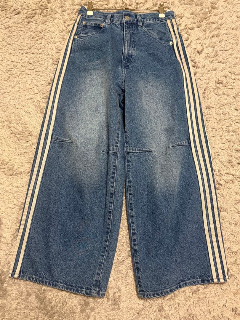 THETOE デニム Emirates track denim pants