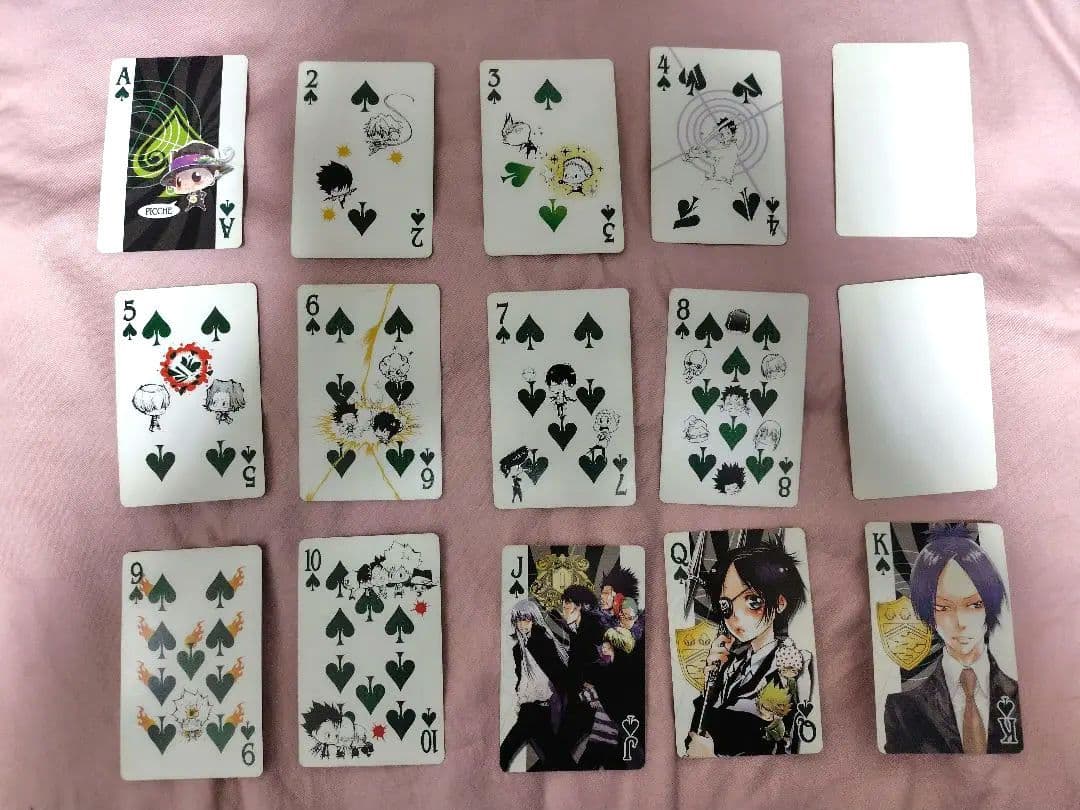 家庭教師ヒットマンREBORN　リボーン　トランプ