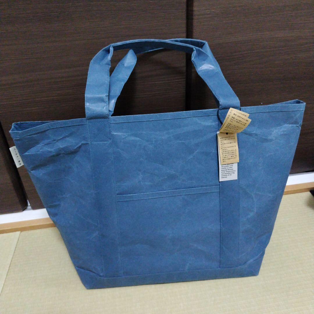 紙和　SIWA トートバッグM ブルー
