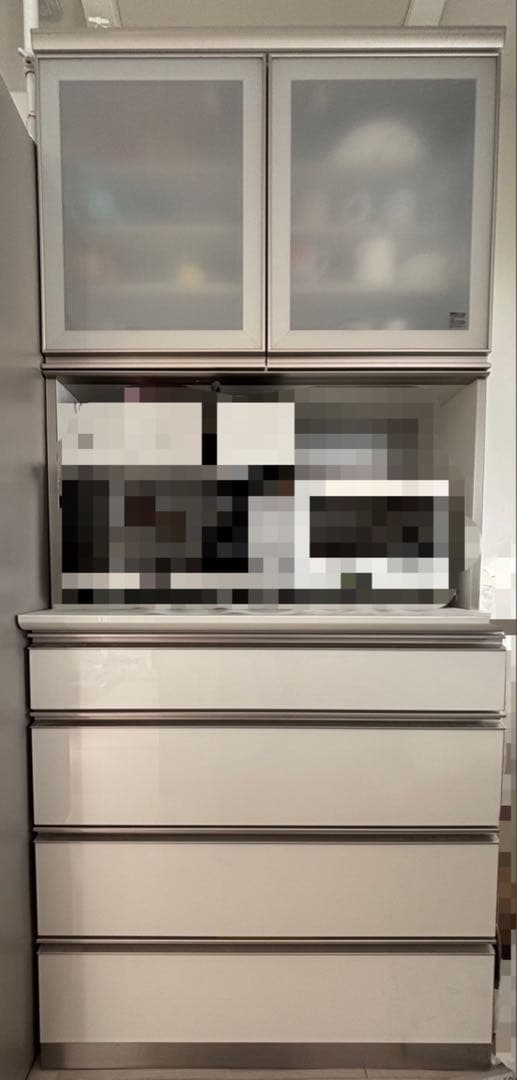 【2/4まで】AYANO Atira 食器棚 ホワイトAXシリーズ