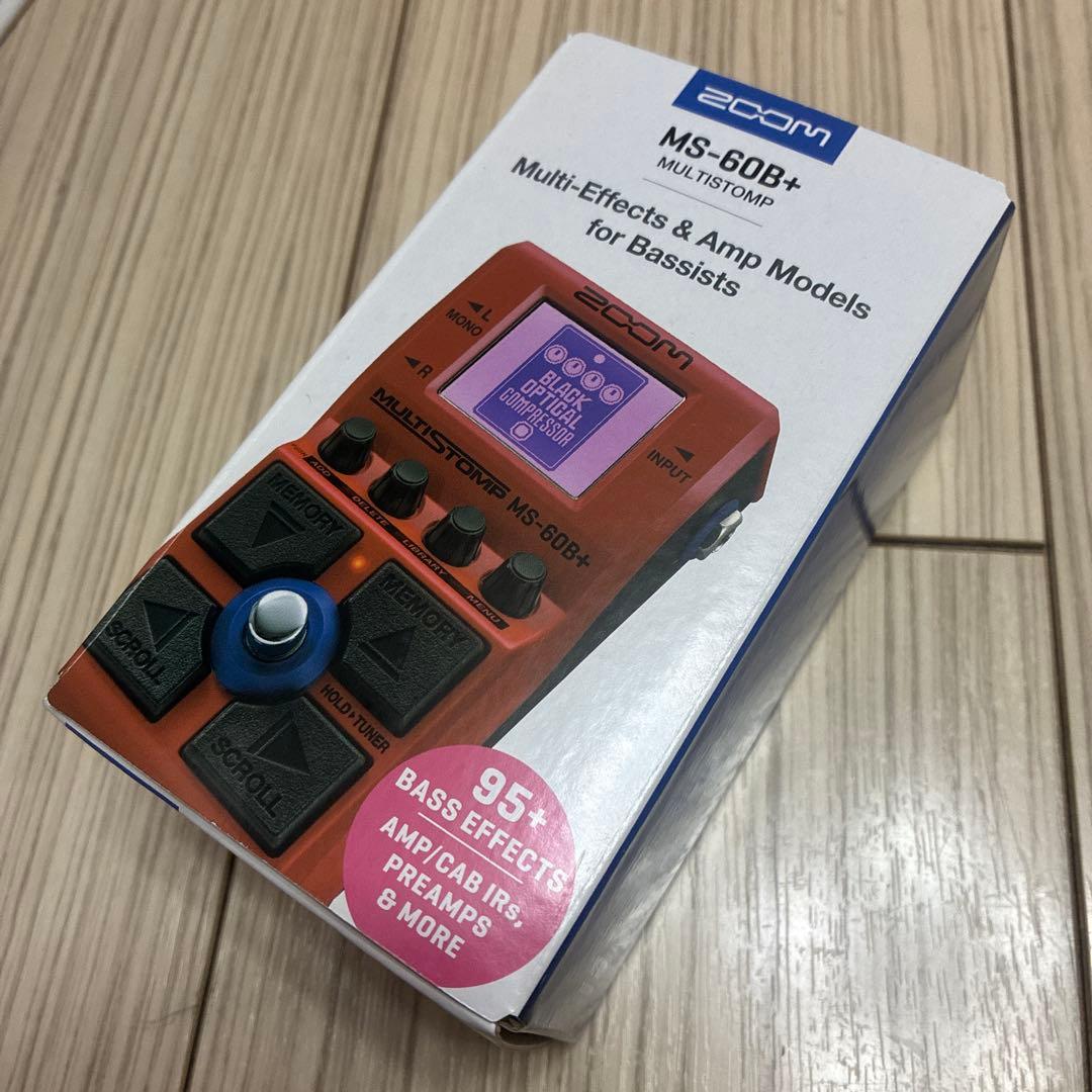 ZOOM MS-60B＋　ベースマルチエフェクター