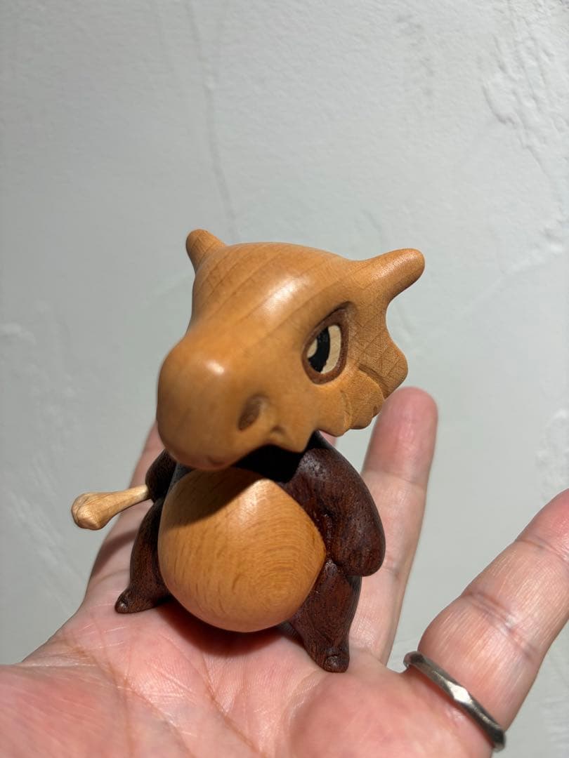 木製　カラカラ　彫刻