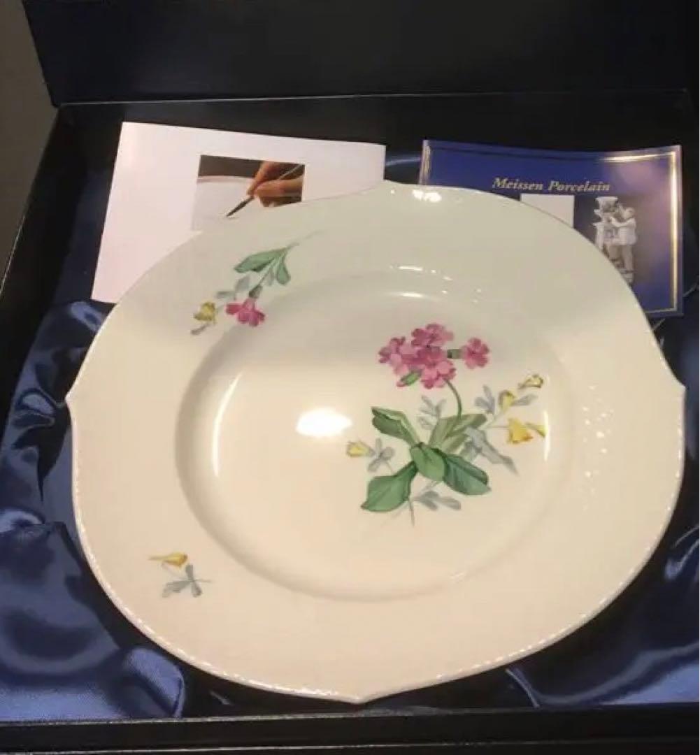 ☆純正箱付き⭐️マイセン⭐️アルペンフローラトレイ