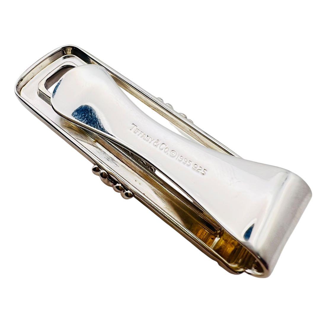 超美品✨ティファニー　シグネチャークロス　シルバー　マネークリップ